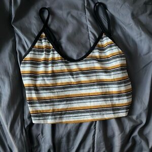 Striped Crop TankTop